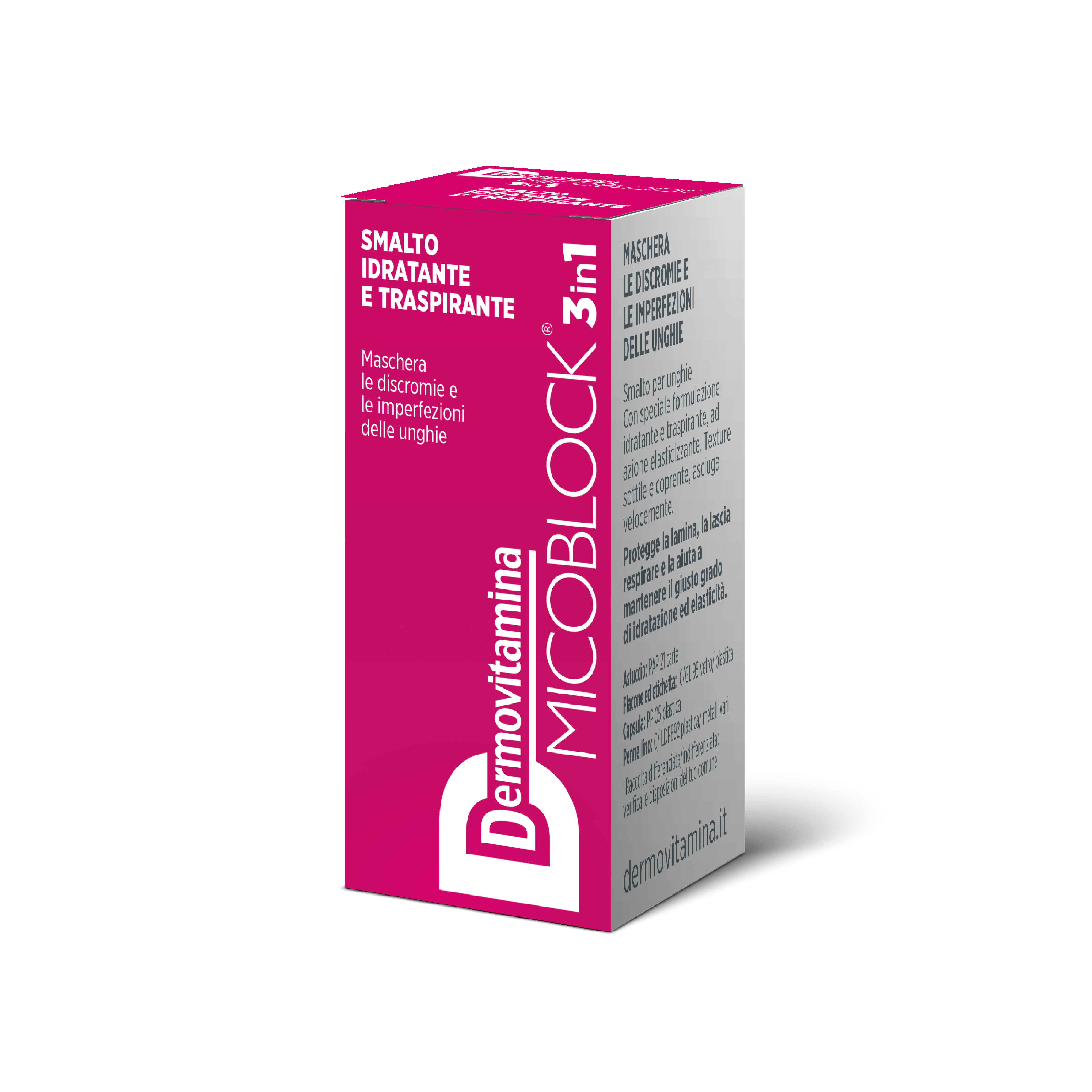 Dermovitamina Micoblock 3 In 1 Smalto Fuxia 5ml          - 6