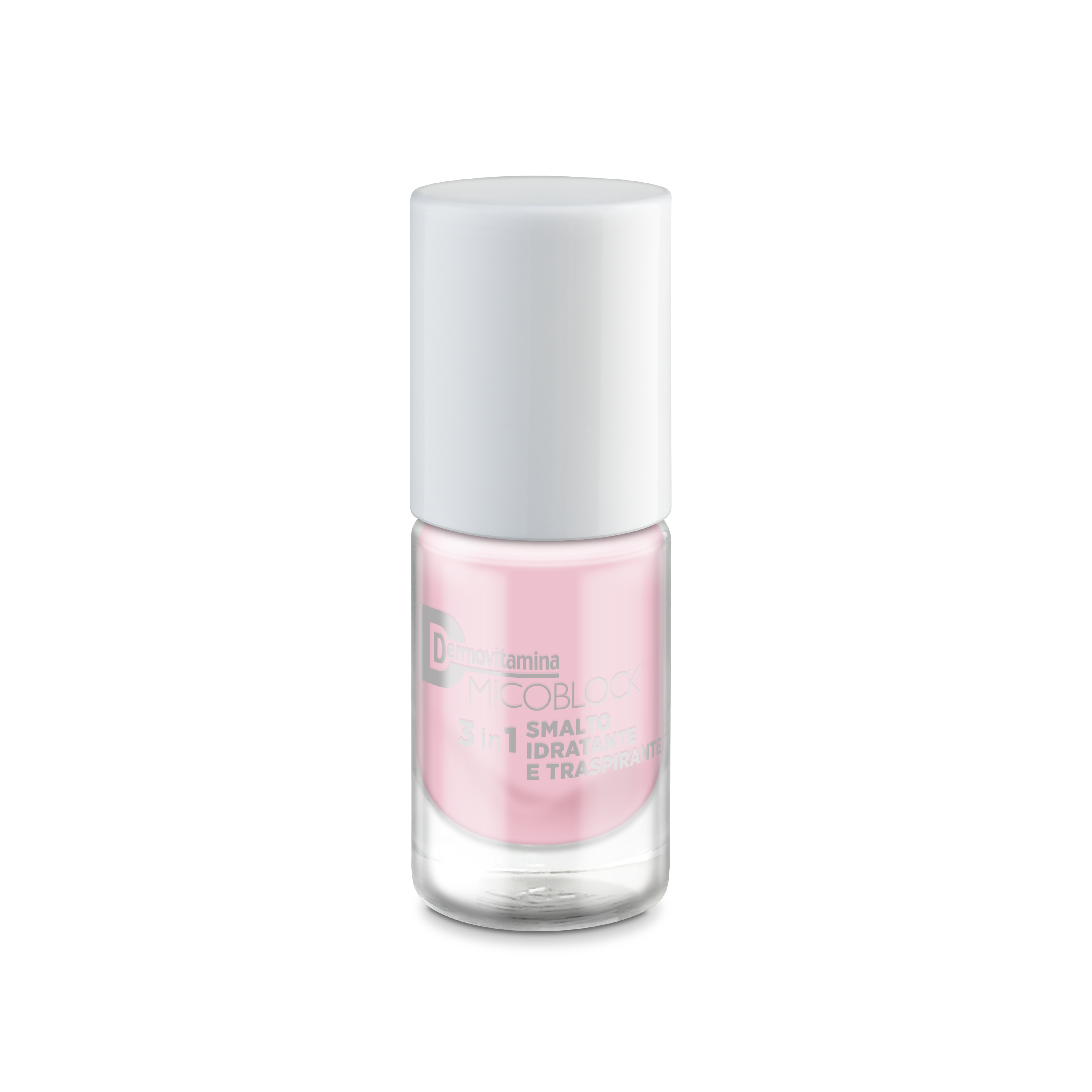 Dermovitamina Micoblock 3 In 1 Smalto Idratante E Traspirante Rosa Chiaro 5ml - 3