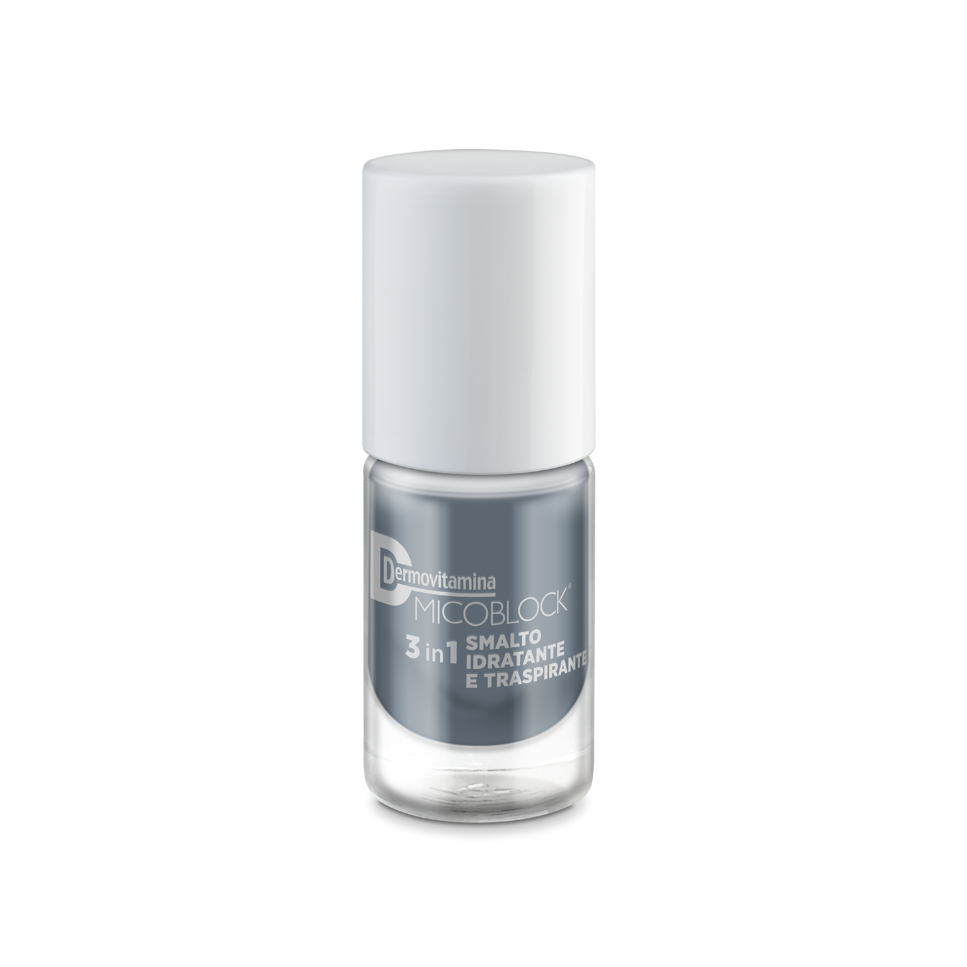 Dermovitamina Micoblock 3 In 1 Smalto Idratante E Traspirante Grigio 5ml - 3