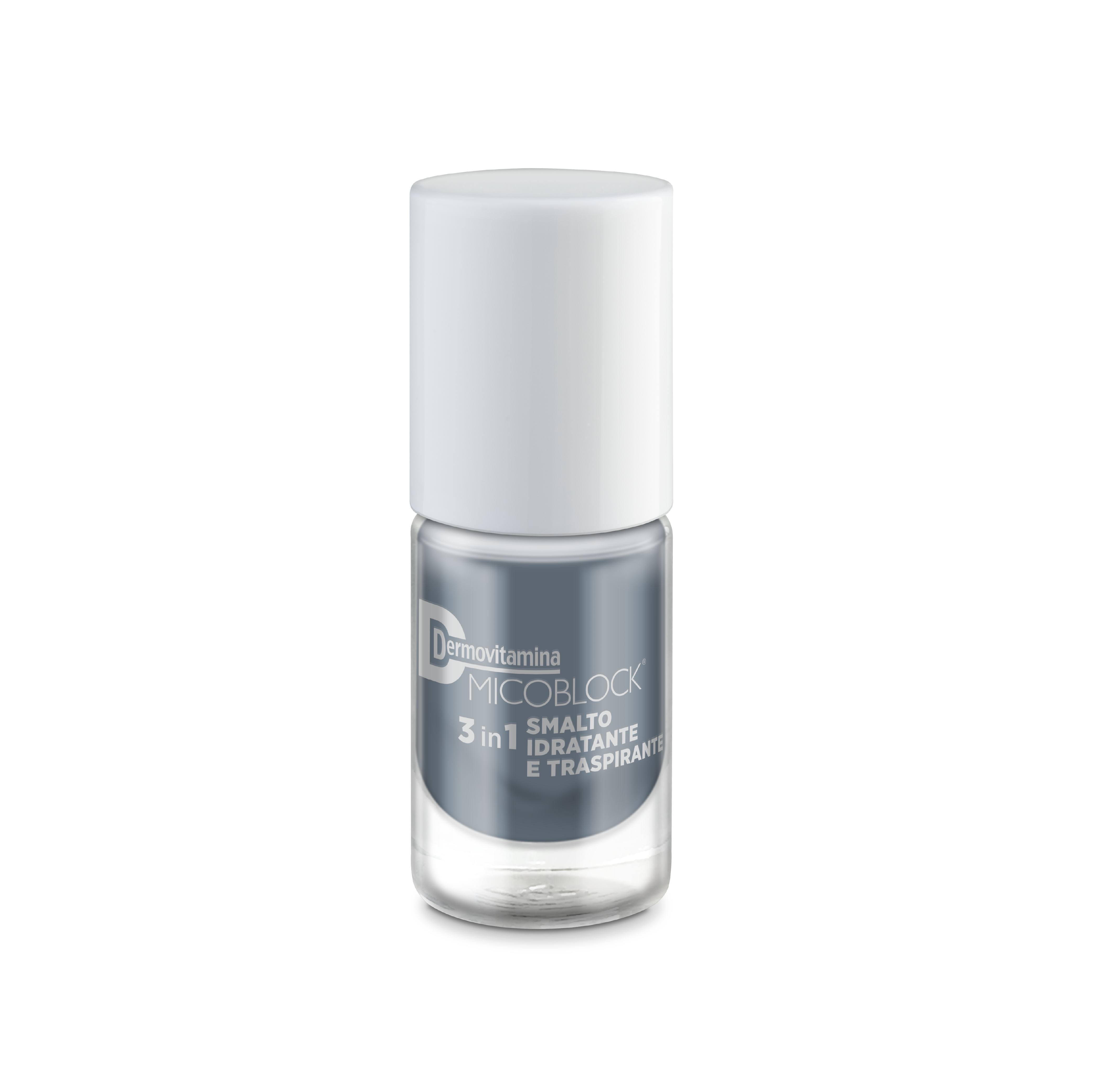 Dermovitamina Micoblock 3 In 1 Smalto Idratante E Traspirante Grigio 5ml - 3