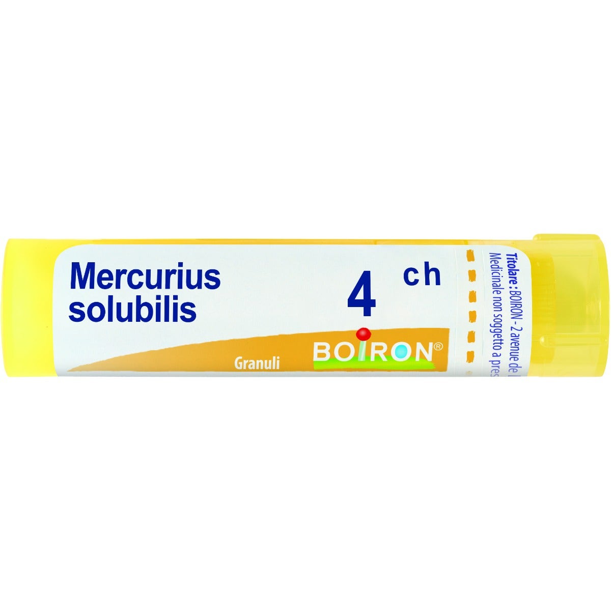 Boiron Mercurius Solubilis 4CH Tubo Granuli 4g-2