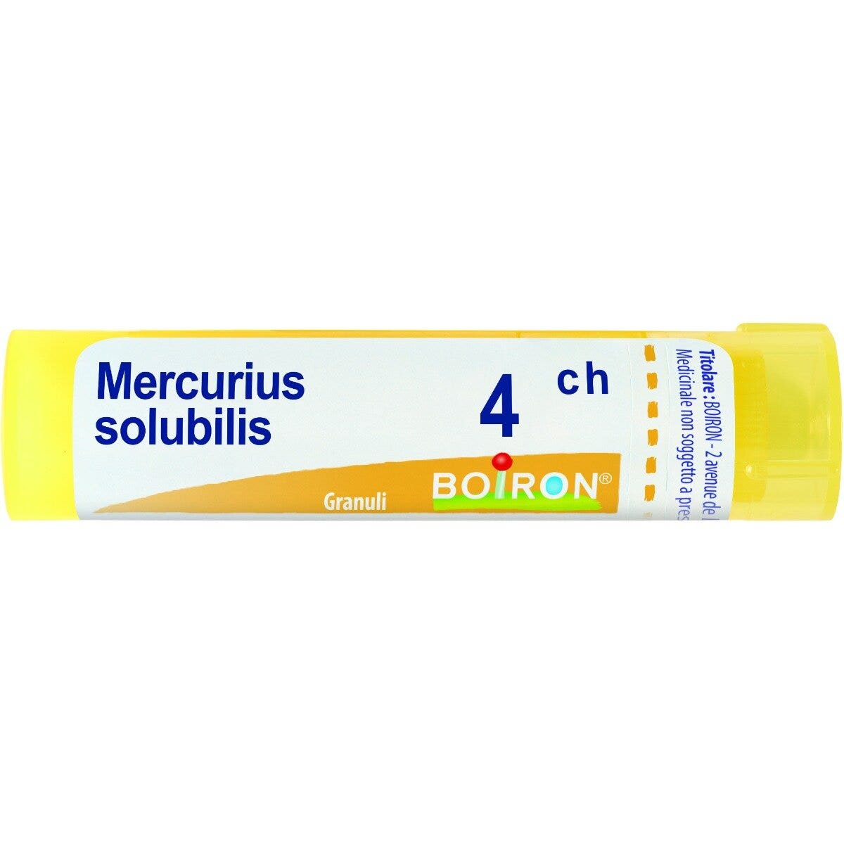 Boiron Mercurius Solubilis 4CH Tubo Granuli 4g-1