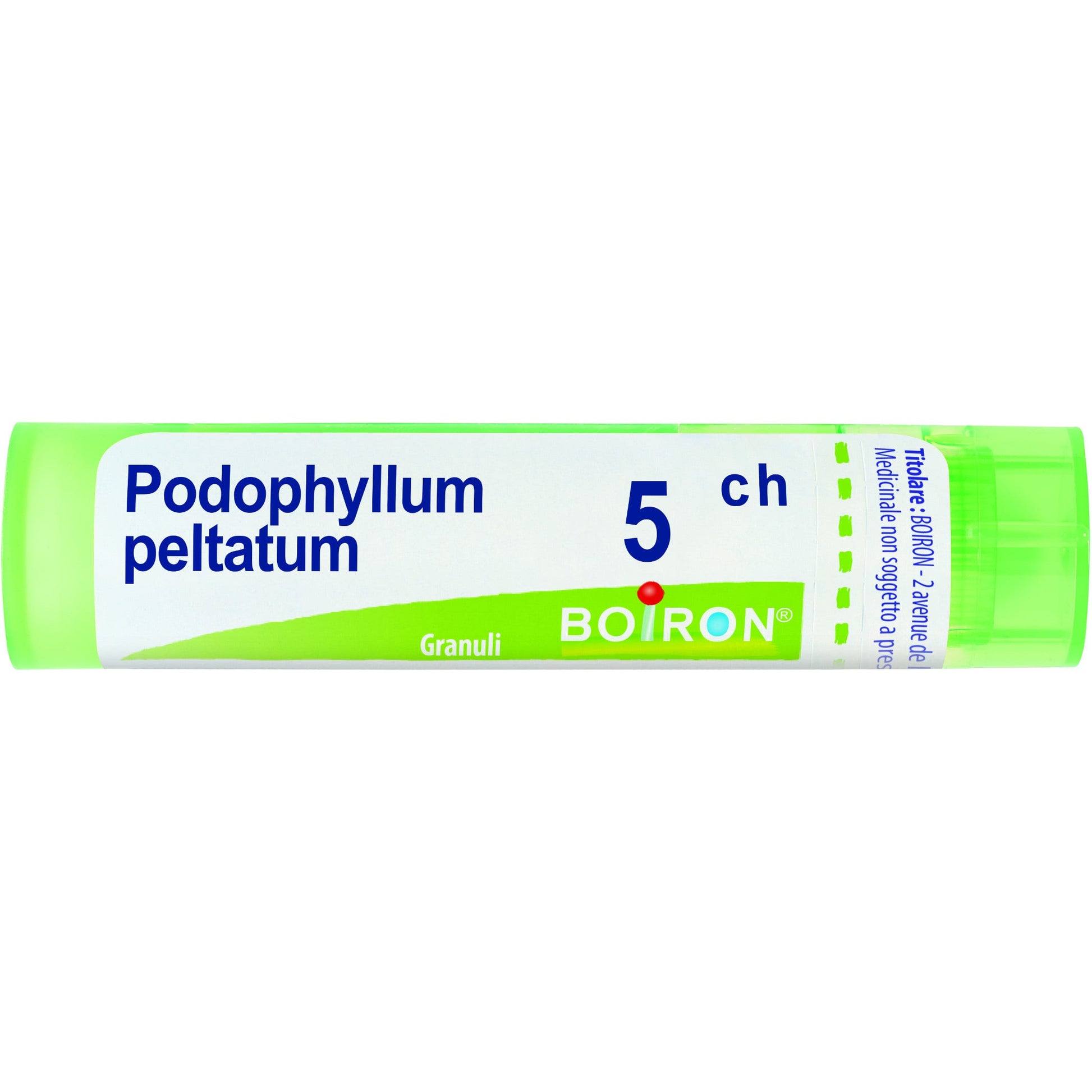 Boiron Podophyllum Peltatum Granuli 05Ch Tubo 4g  - 1