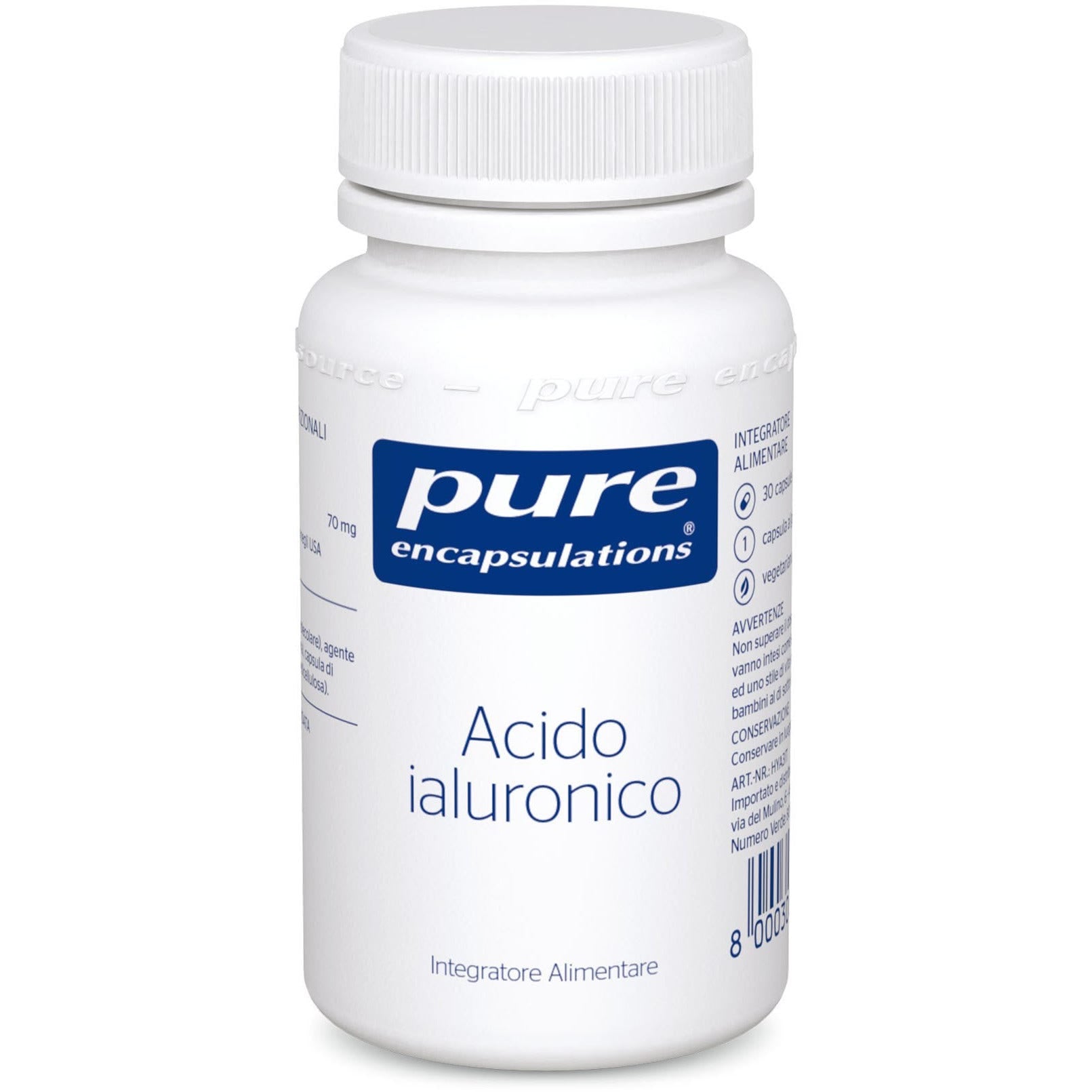 Pure Encapsulations Acido Ialuronico 30 Capsule  - 3
