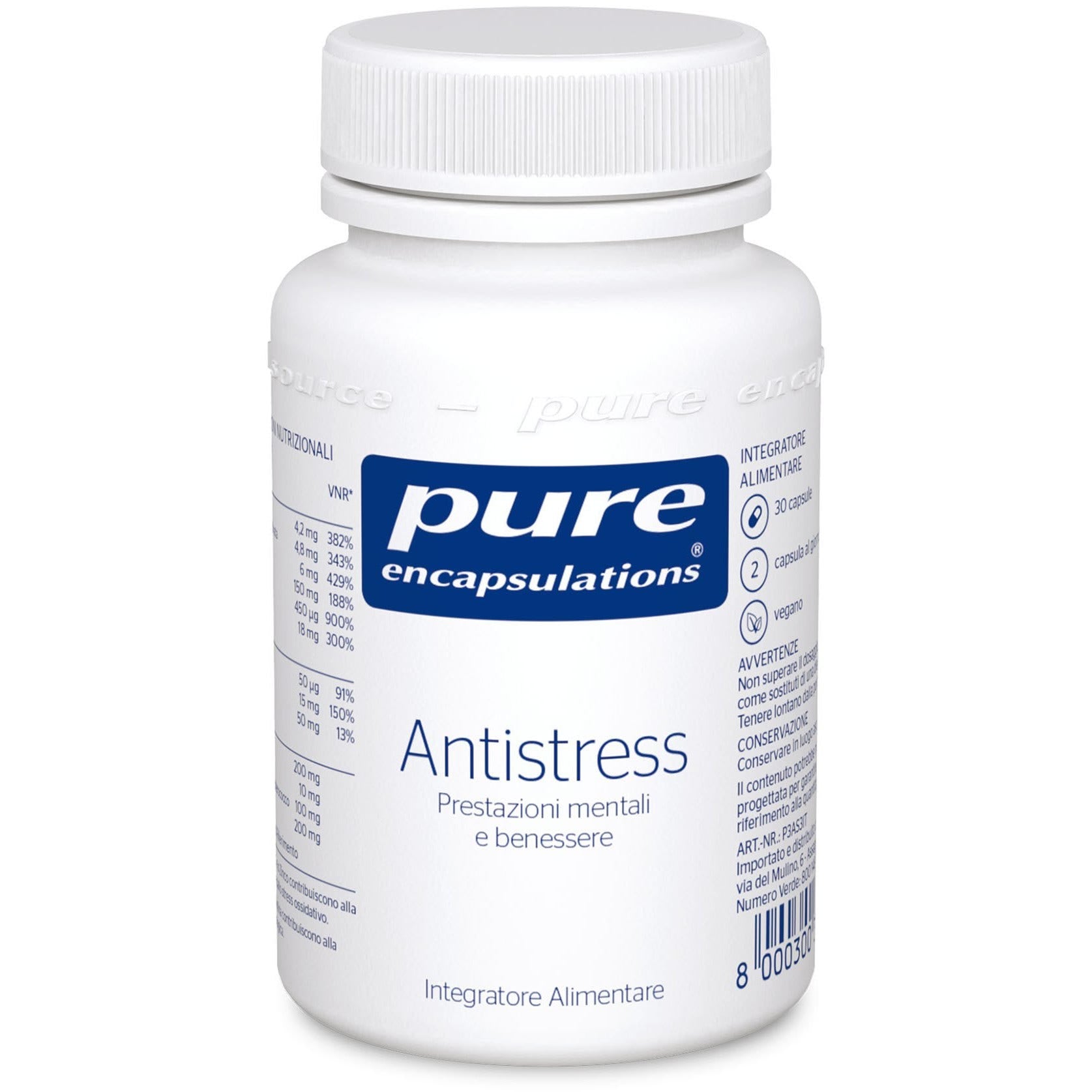 Pure Encapsulations Antistress 30 Capsule  - 1