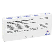 Weleda Stibium Metallicum Preparatum D6 8 Fiale-1