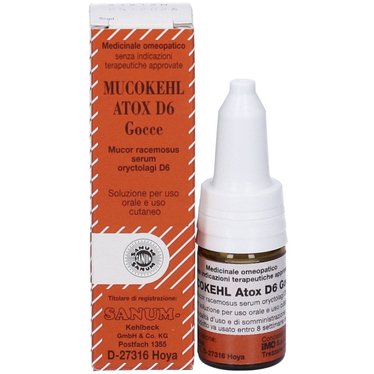 Sanum Mucokehl Atox D6 Gocce Medicinale Omeopatico 30ml-1