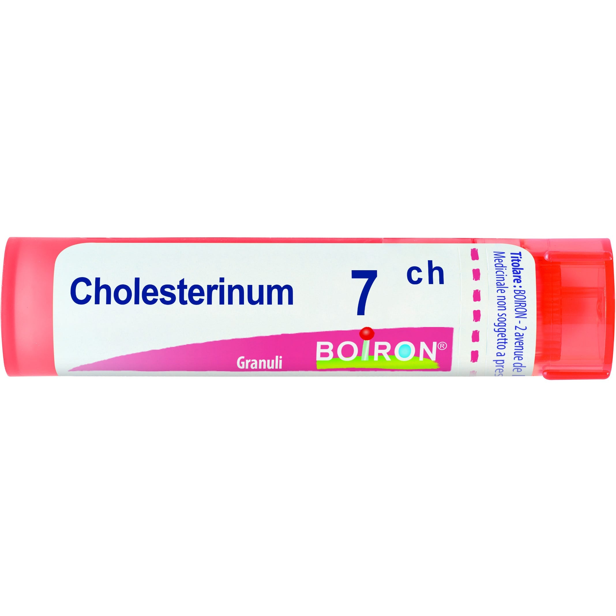 Boiron Cholesterinum Granuli 07Ch Tubo 4g  - 1