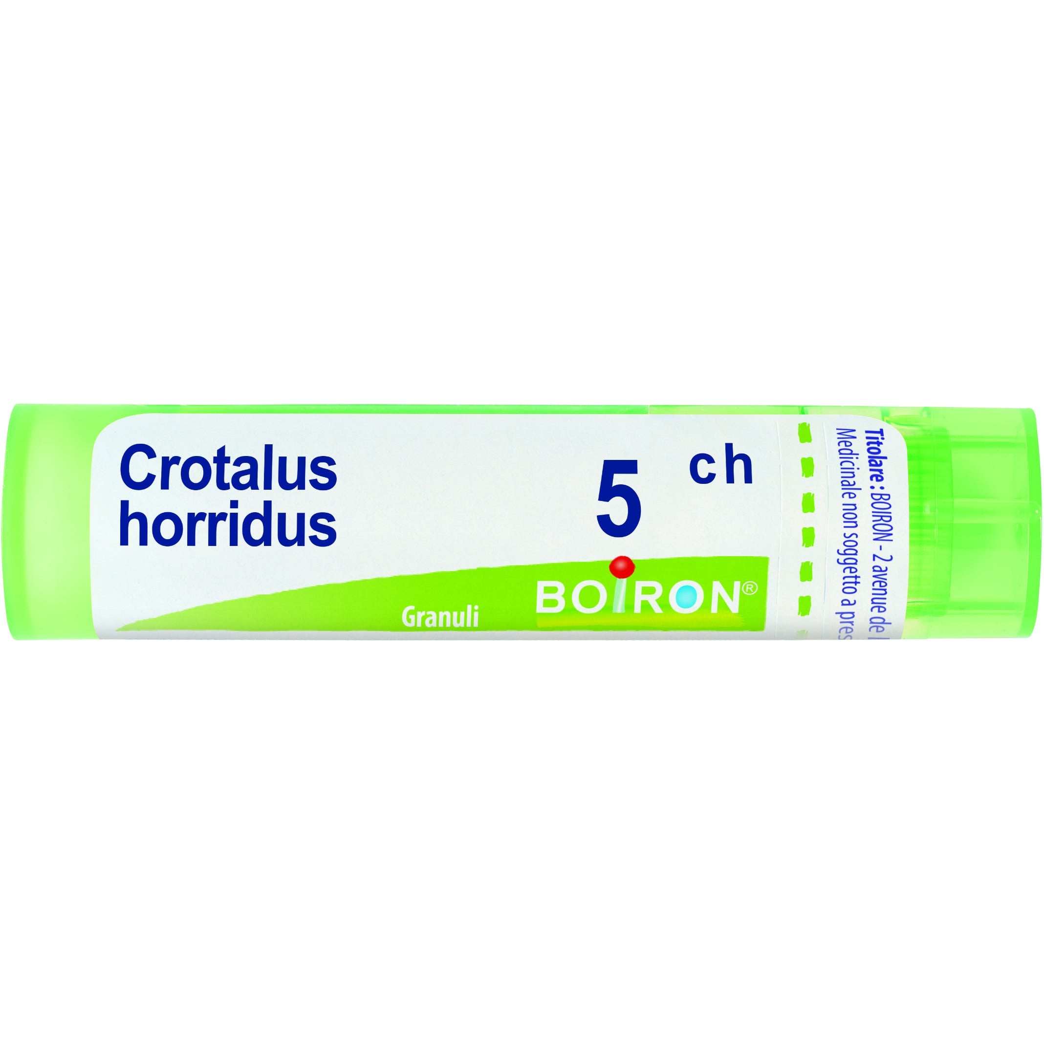 Boiron Crotalus Horridus Granuli 05Ch Tubo 4g  - 1