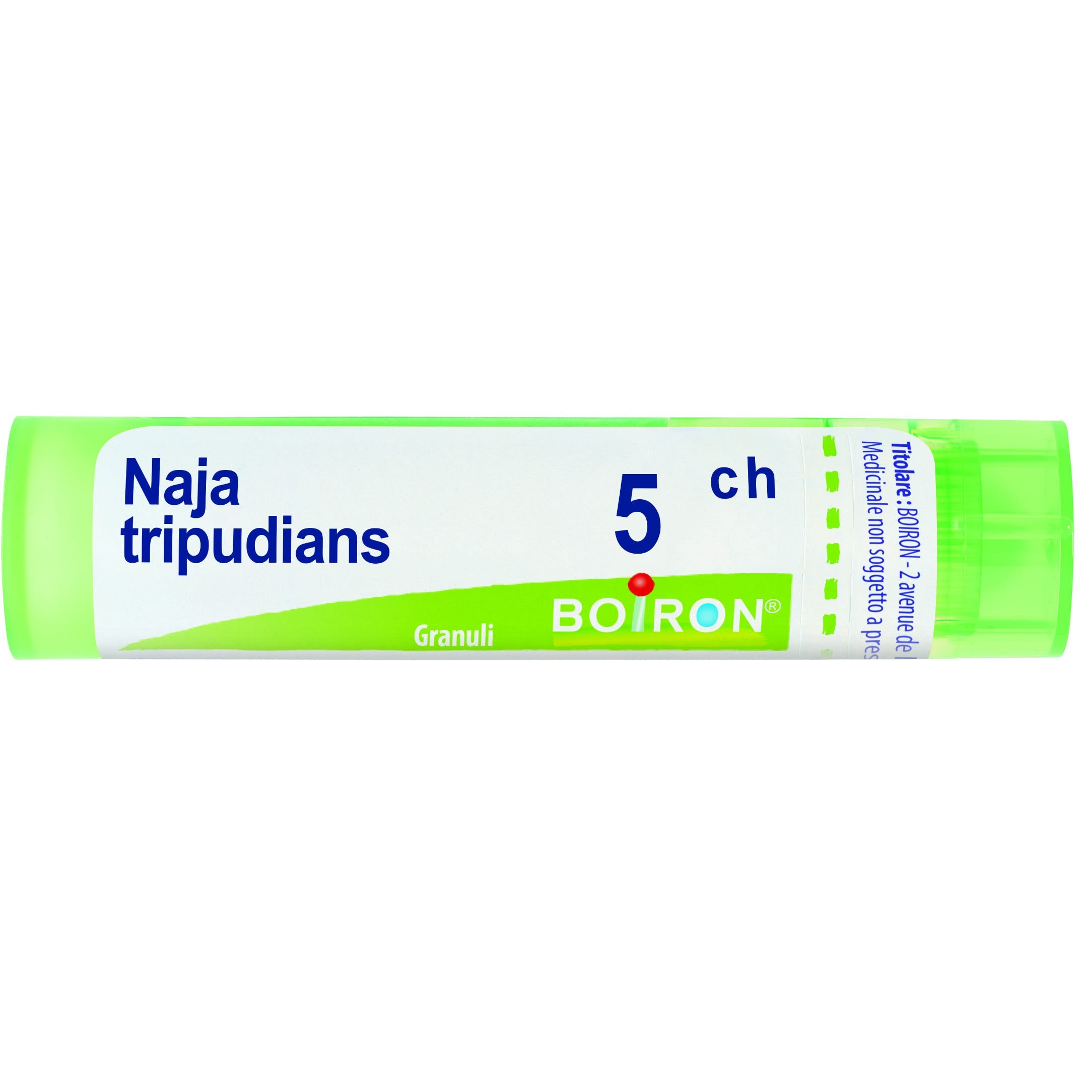 Boiron Naja Tripudians Granuli 05Ch Tubo 4g  - 1