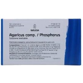 Weleda Agaricus Phosphorus Composto 8 Fiale Da 1ml-1