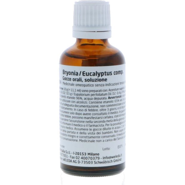 Weleda Bryonia Eucalyptos Composta 50ml Gocce-1