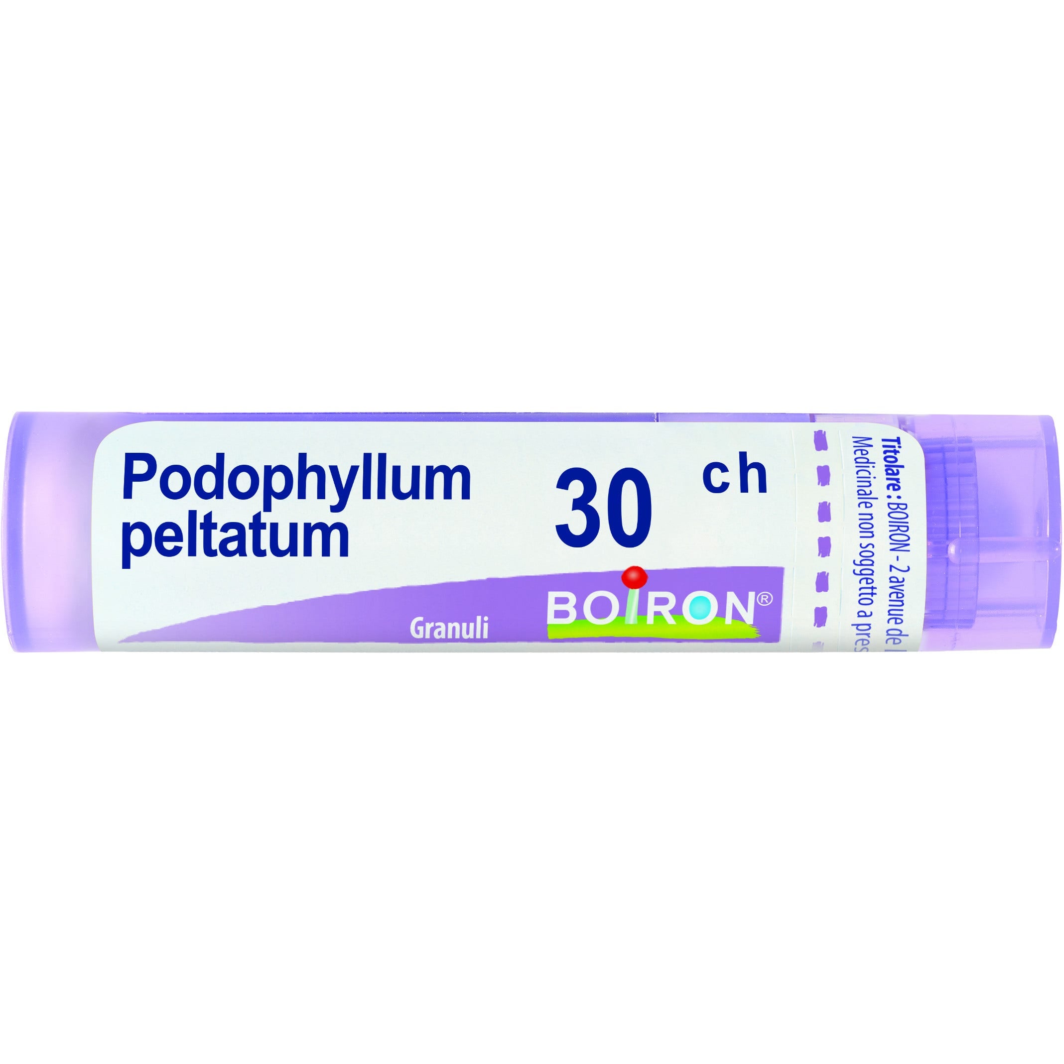 Boiron Podophyllum Peltatum Granuli 30Ch Tubo 4g  - 2
