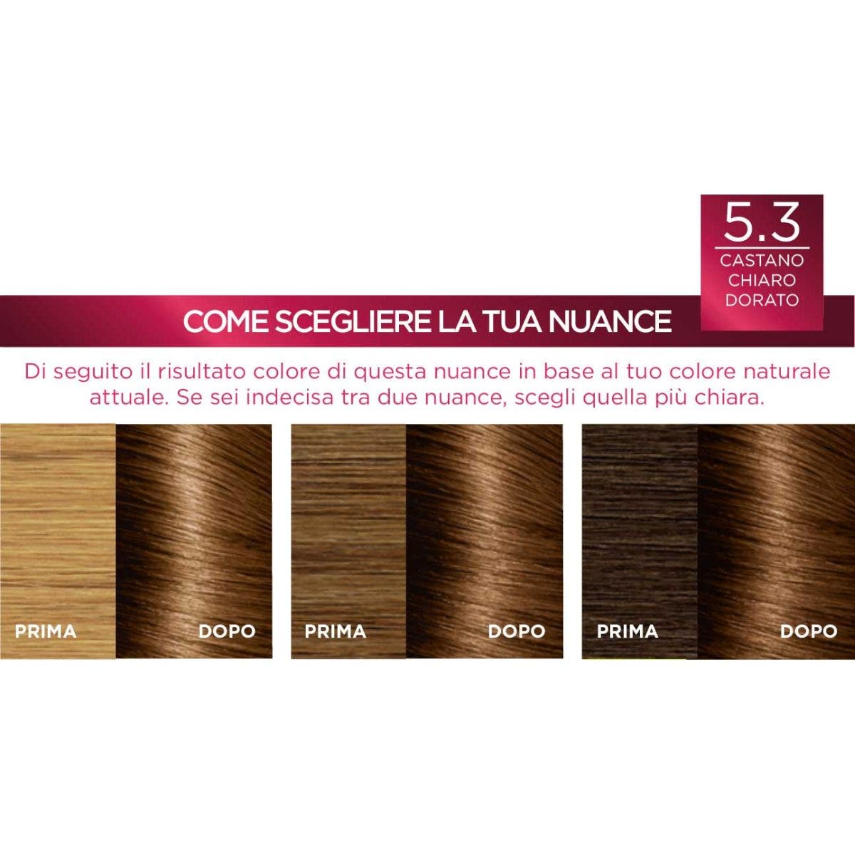 L'Oréal Paris Excellence Tinta Capelli 5.3 Castano Chiaro Dorato 1 Pezzo  - 5