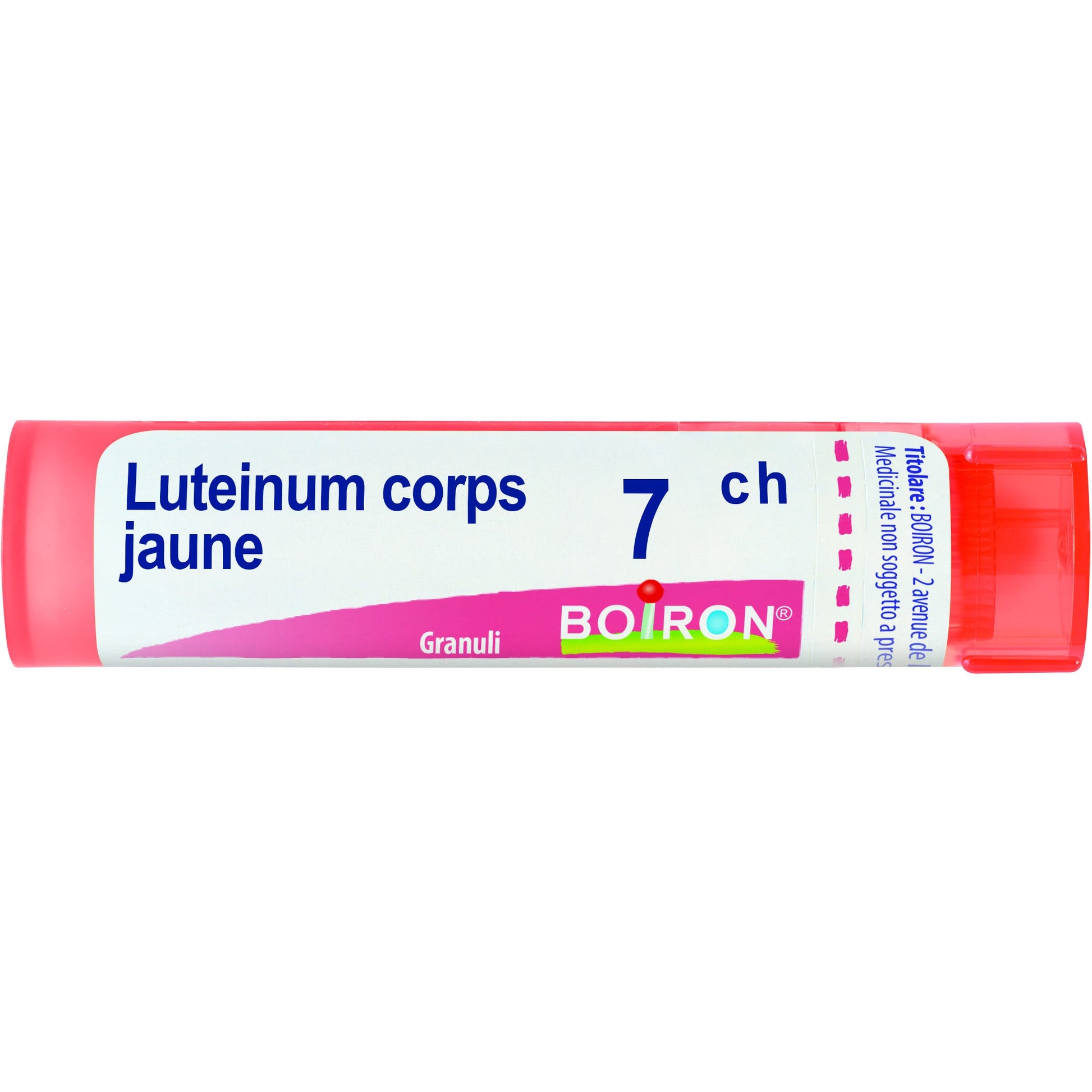 Boiron Luteinum Corps Jaune Granuli 07Ch Tubo 4g  - 1