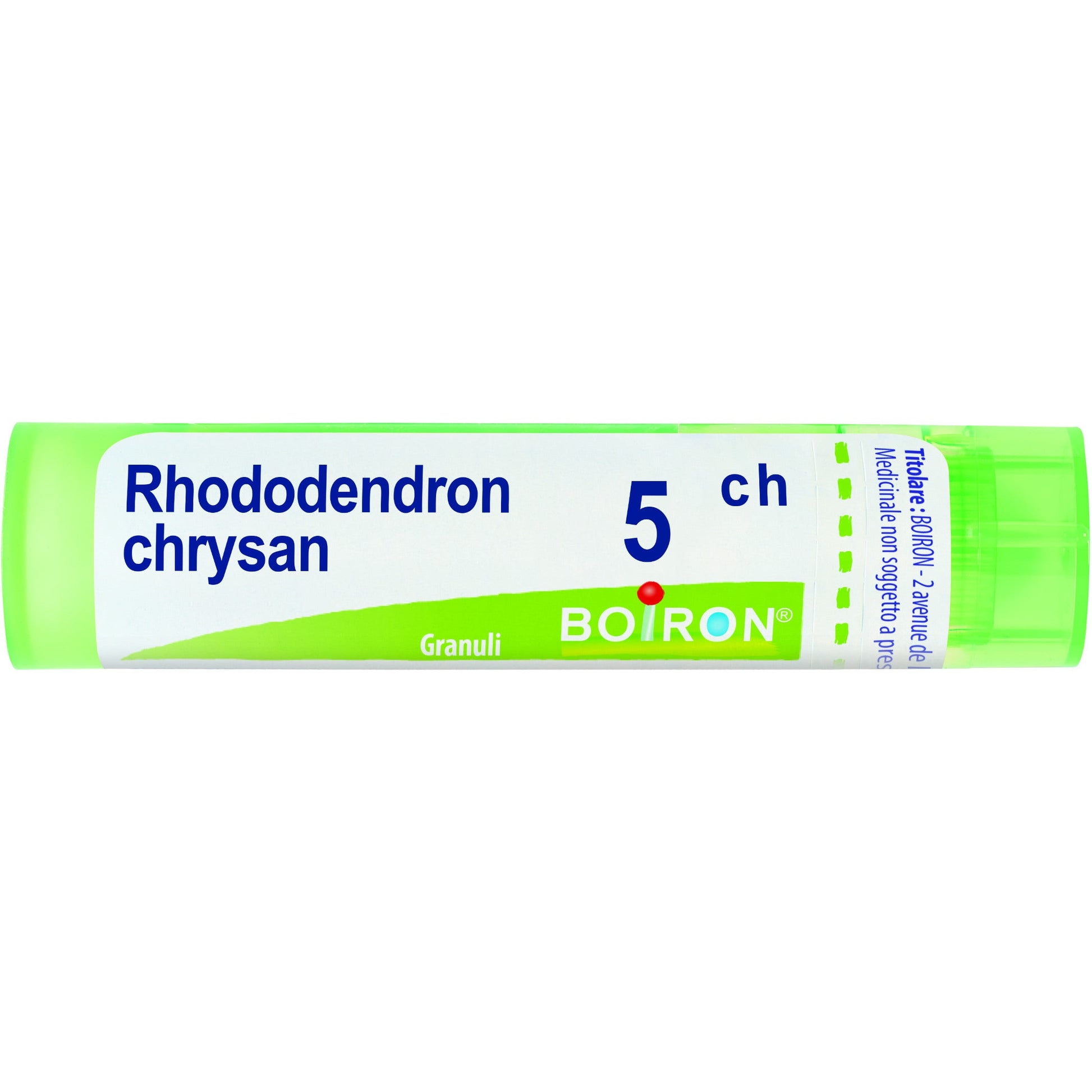 Boiron Rhododendron Chrysan Granuli 05Ch Tubo 4g  - 1