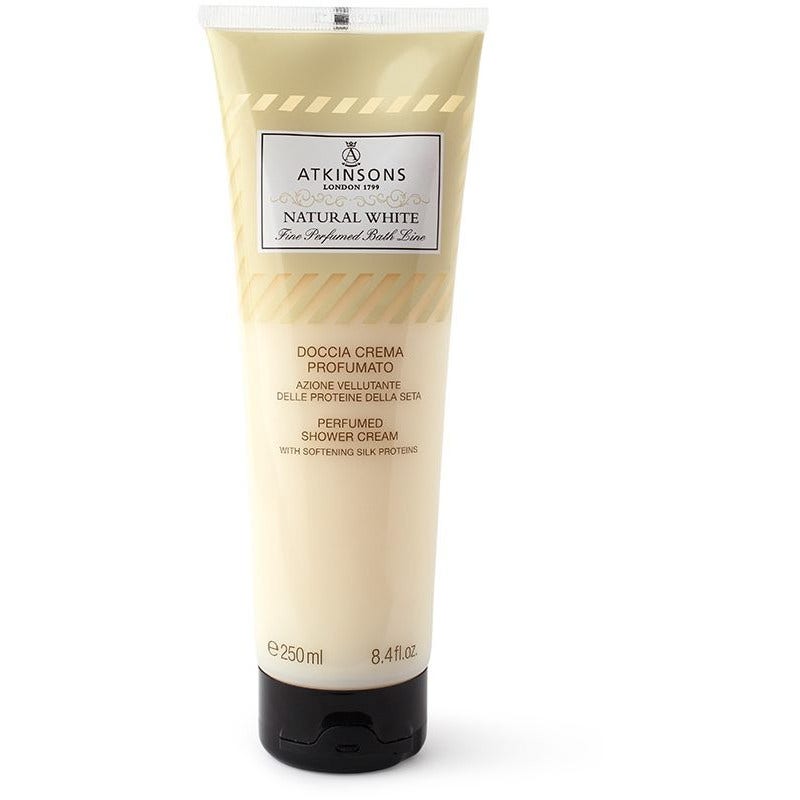 Atkinsons Fine Perfumed Doccia Crema Natural White 250ml - 1