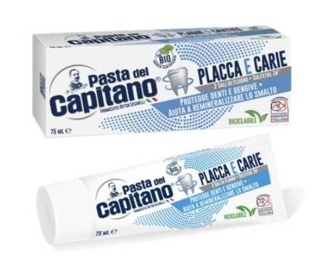 Pasta del Capitano Dentifricio Placca e Carie 100ml-1