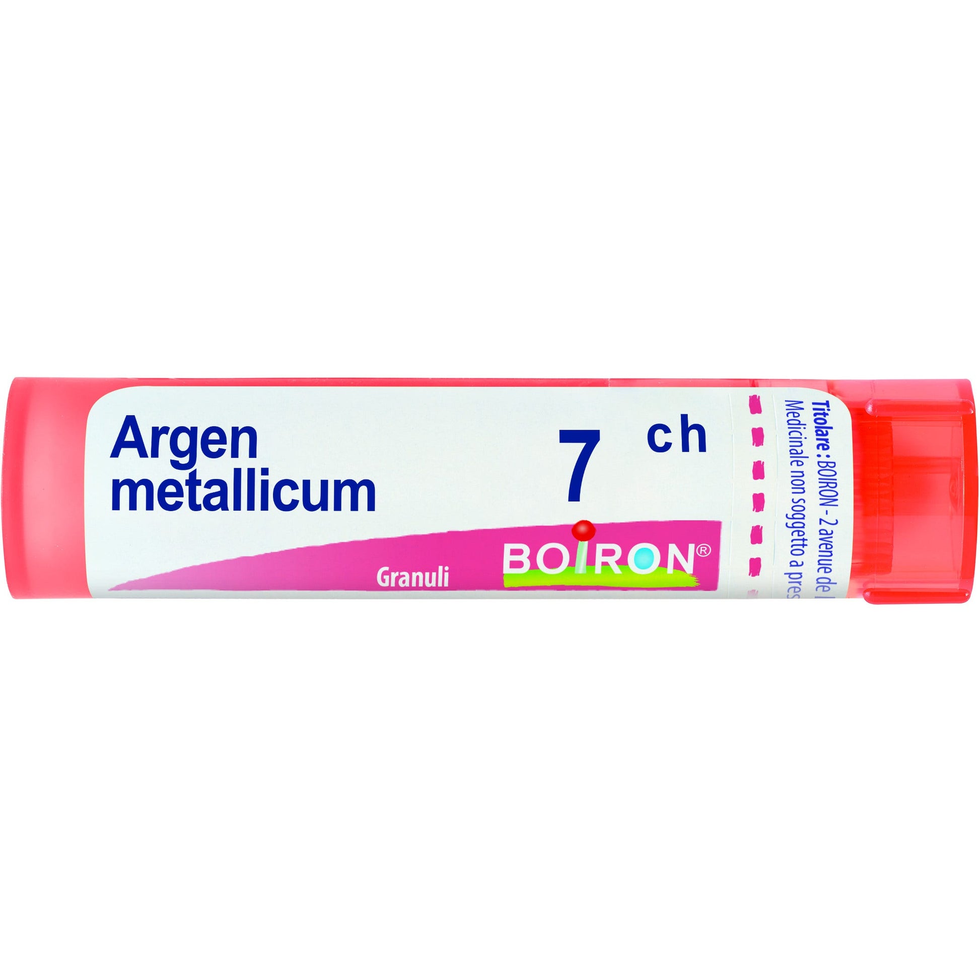 Boiron Argentum Metallicum Granuli 07Ch Tubo 4g  - 1