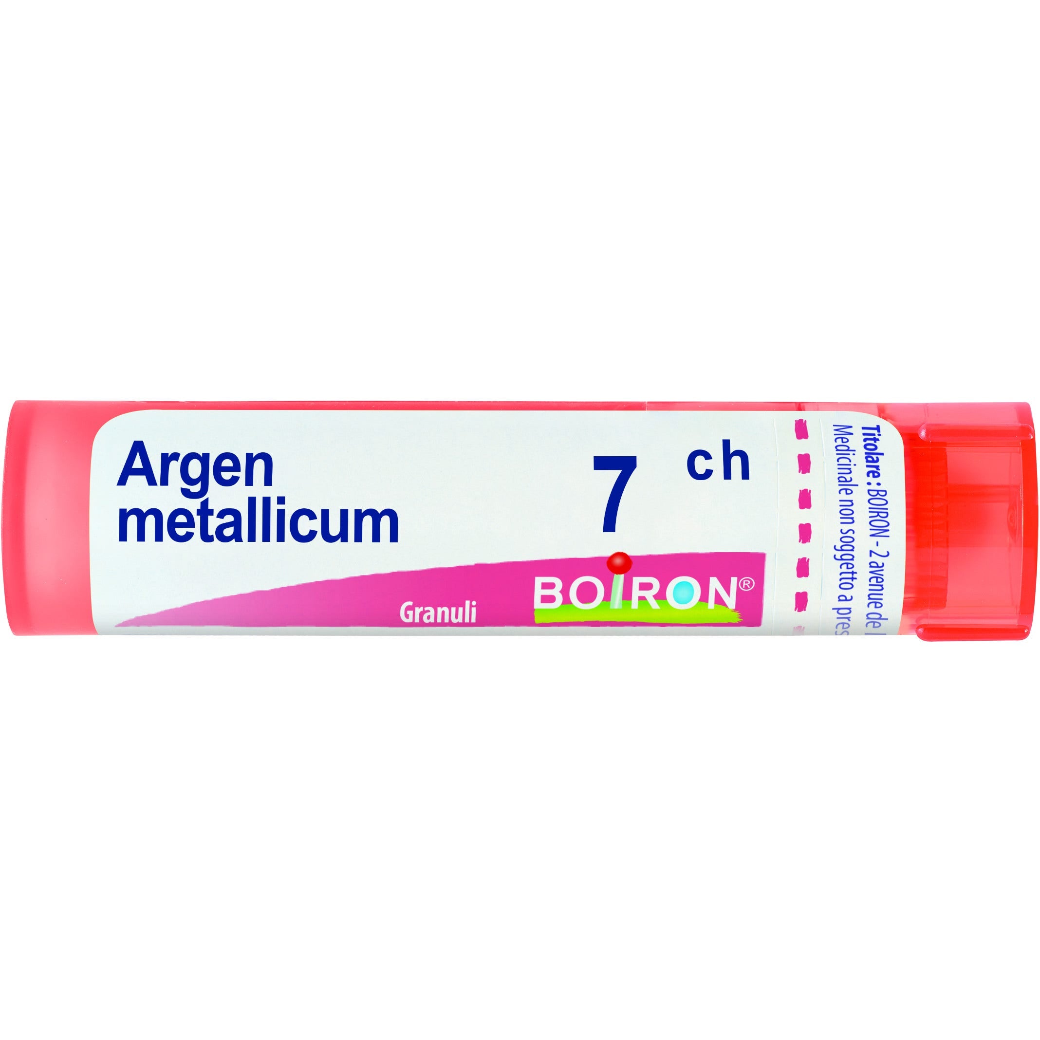 Boiron Argentum Metallicum Granuli 07Ch Tubo 4g  - 1