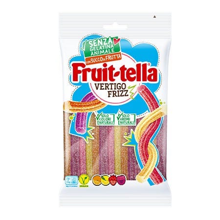 Fruittella Caramelle Vertigo Frizz 90g-1