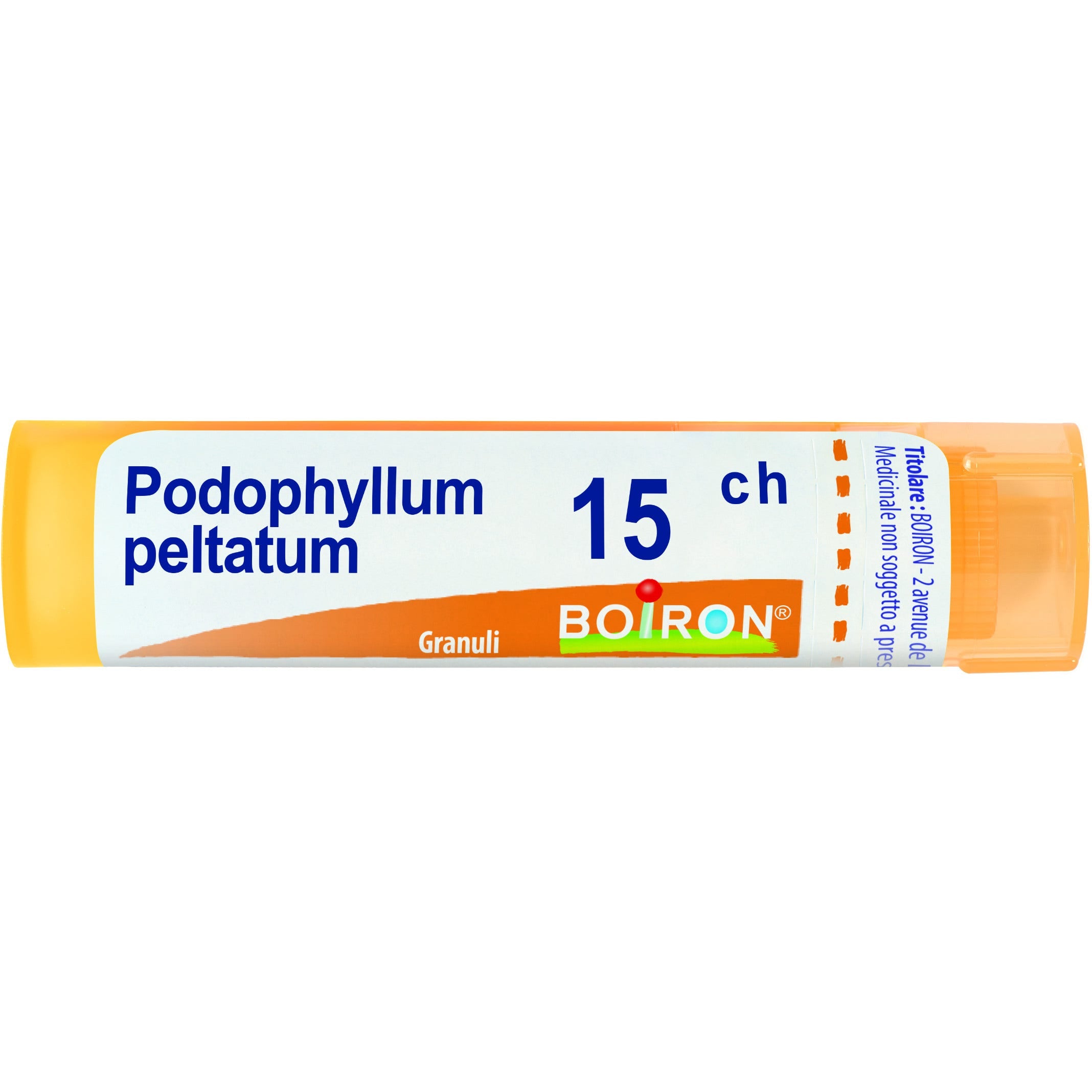 Boiron Podophyllum Peltatum Granuli 15Ch Tubo 4g  - 1