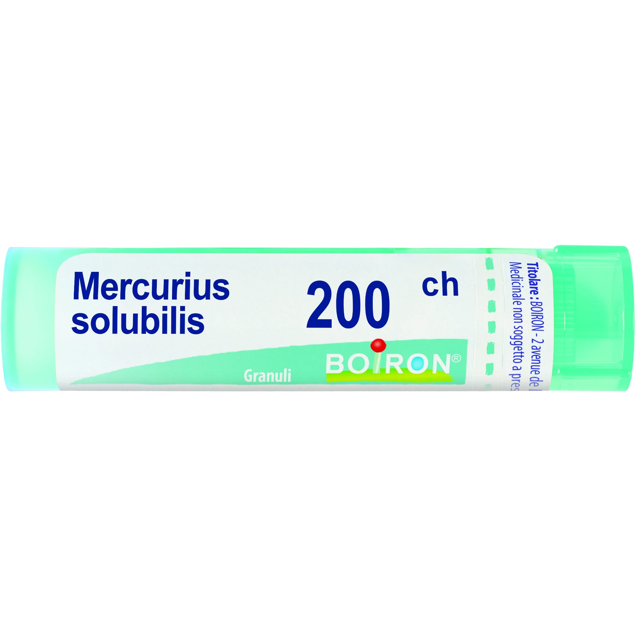 Boiron Mercurius Solubilis Granuli 200Ch Tubo 4g  - 2