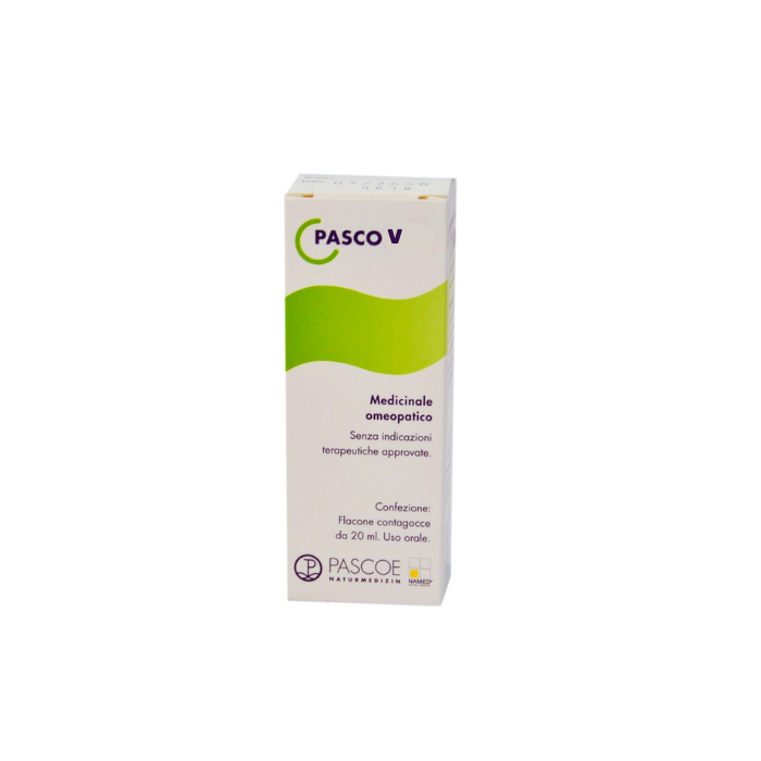 Named Pasco V Pascoe Medicinale Omeopatico Gocce 20ml