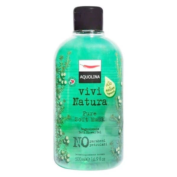 Aquolina Vivi Natura Bagnoschiuma Pure Soft Musk 500ml-1