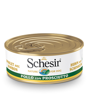 Schesir Pollo Con Prosciutto Cibo Umido Cani Adulti Lattina 150 g-2