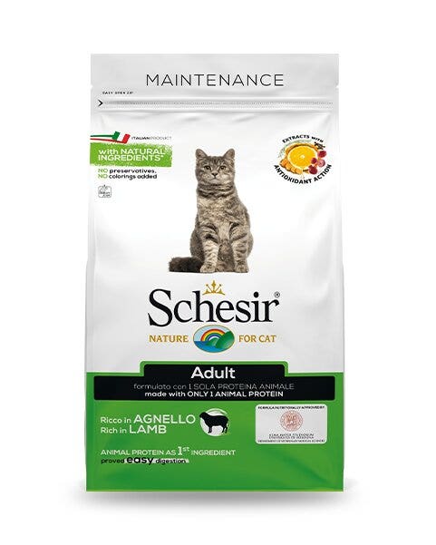 Schesir Adult Crocchette Gatti Adulti Ricco In Agnello Sacco 400 g-3