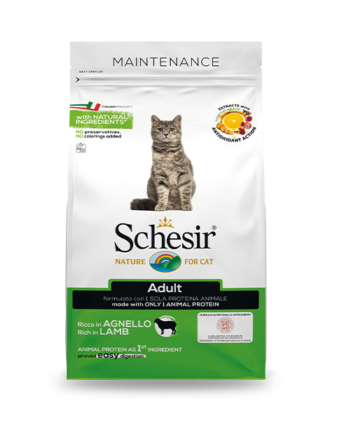 Schesir Adult Crocchette Gatti Adulti Ricco In Agnello Sacco 400 g-2