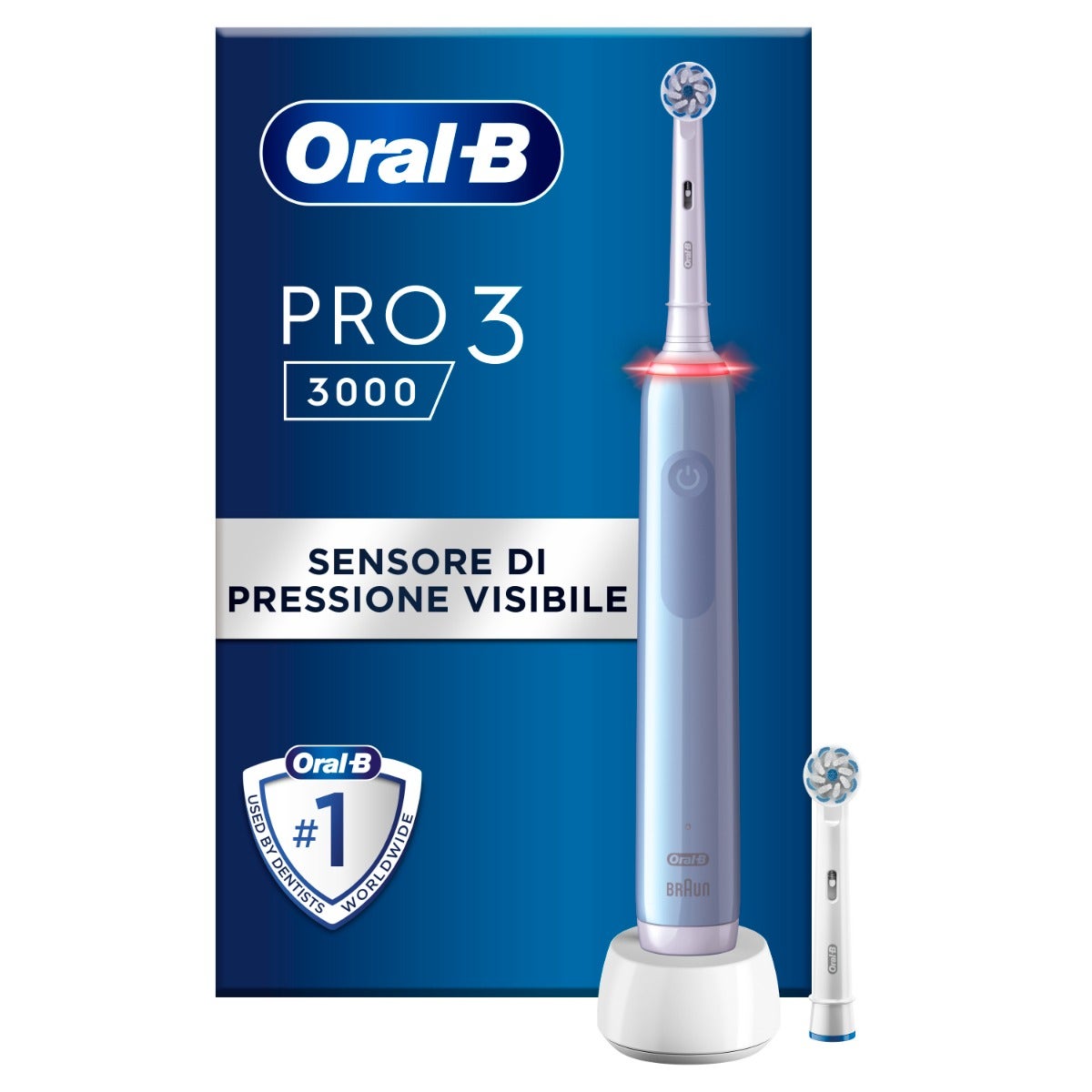 Oral-B Pro-3 3000 Crossaction Spazzolino Elettrico Ricaricabile-1