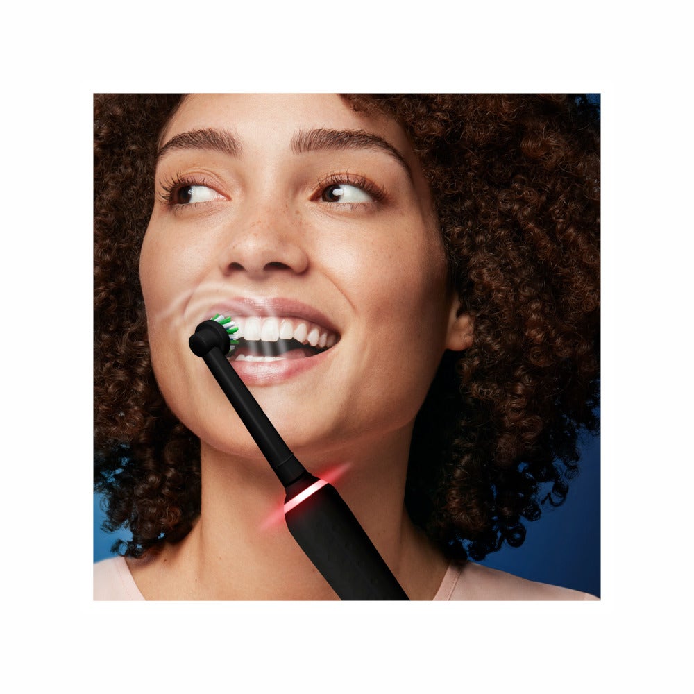 Oral-B Spazzolino Elettrico Ricaricabile Nero Pro3 3000, 1 Custodia Da Viaggio, 2 Spazzolini-18