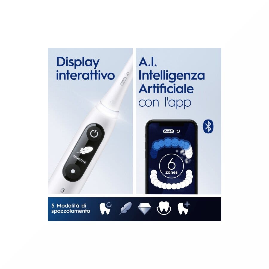 Oral-B Idropulsore Oral Health Center + iO Series 6-6