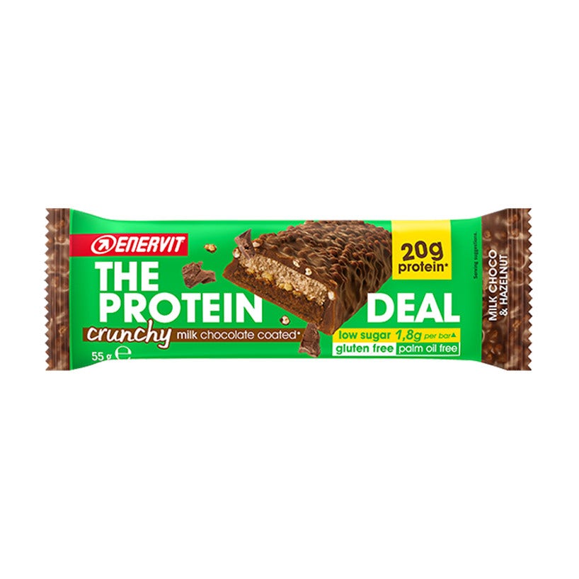 Enervit Protein Bar Crunchy Hazelnut 55g-1