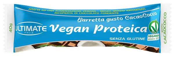 Ultimate Vegan Proteica Barretta Gusto Cacao/Cocco 40g