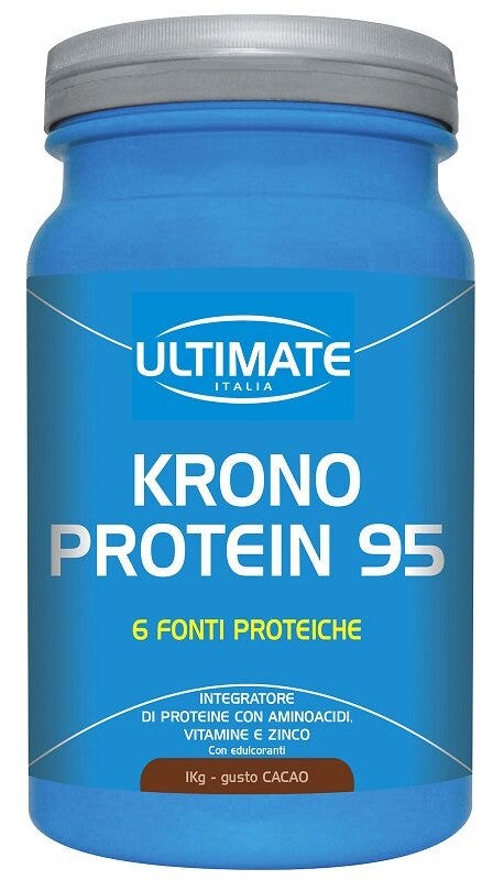 Ultimate Krono Protein 95 Polvere Gusto Cacao 1Kg-1