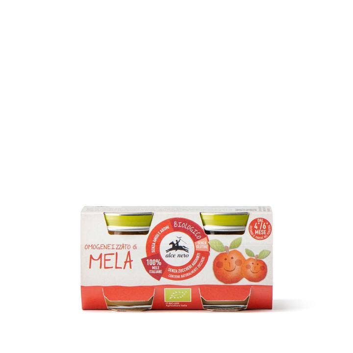 Omogeneizzato Mela Baby Food Bio 2x80g 4Mesi+ - 4