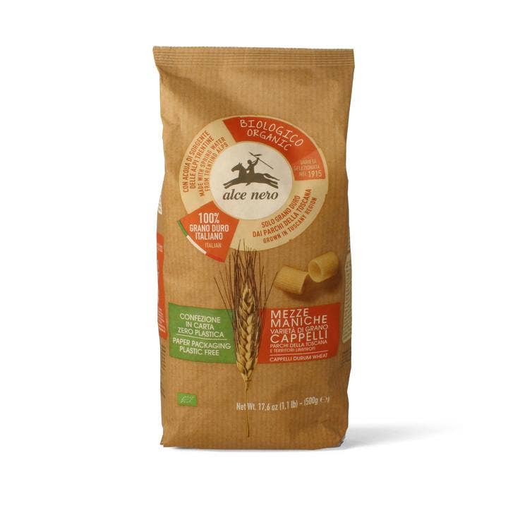 Alce Nero Mezze Maniche Di Grano Duro Cappelli Bio 500g-1
