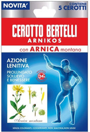 Bertelli Arnikos Cerotto Con Arnica Montana 5 Pezzi-1
