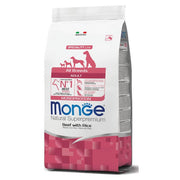 Monge Manzo E Riso Cibo Secco Per Cani Adulti Sacco 2,5 Kg-1