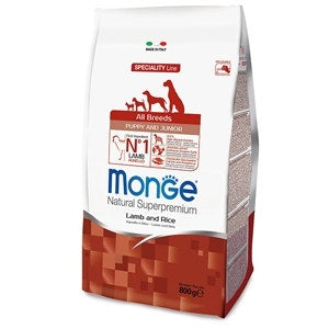 Monge Agnello Riso E Patate Cibo Secco Per Cani Cuccioli Sacco 800g-3
