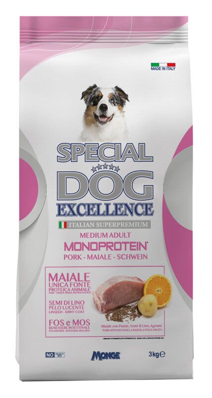 Special Dog Excellence Monoproteico Cibo Secco Manzo Per Cani Adulti 3kg-1