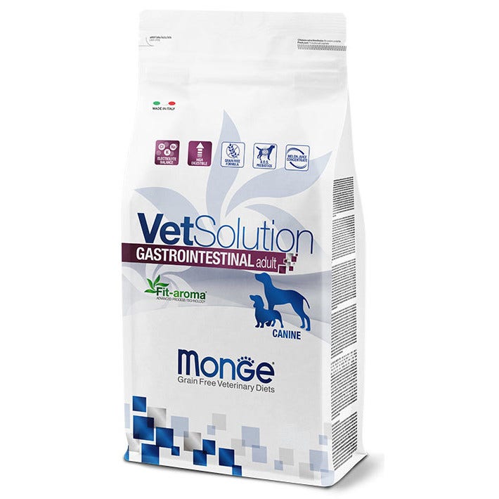 Monge Vetsolution Gastrointestinal Cibo Secco Cani Adulti Sacco 12 Kg-2