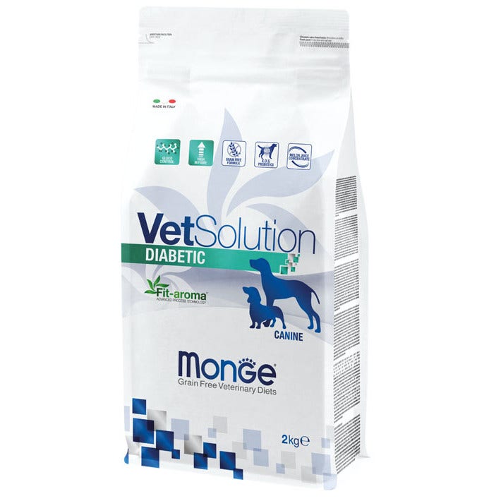 Monge Vetsolution Diabetic Linea Medica Cibo Secco Cani Sacco 2 Kg-2