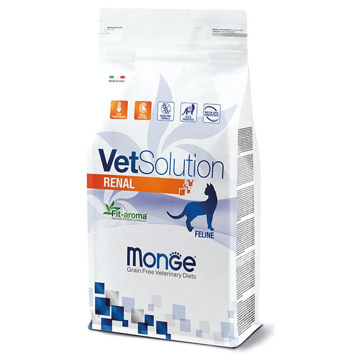 Monge Vetsolution Renal Linea Medica Cibo Secco Gatti Sacco 400g-2