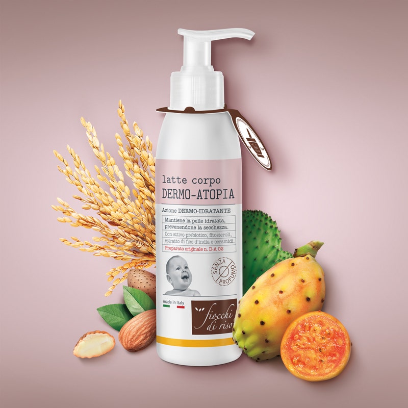 Fiocchi Di Riso Dermo-Atopia Latte Corpo 240ml - 3