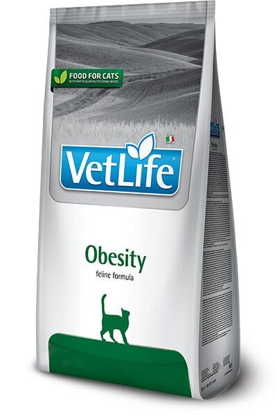 Farmina Vet Life Natural Feline Obesity Cibo Secco Per Gatti Sacco 400g-1