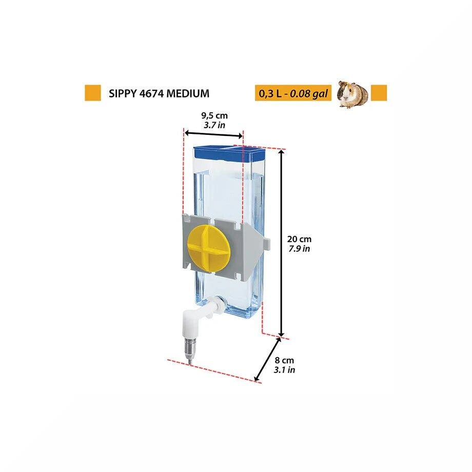Ferplast Sippy Beverino Per Criceti 4674 Medium-2
